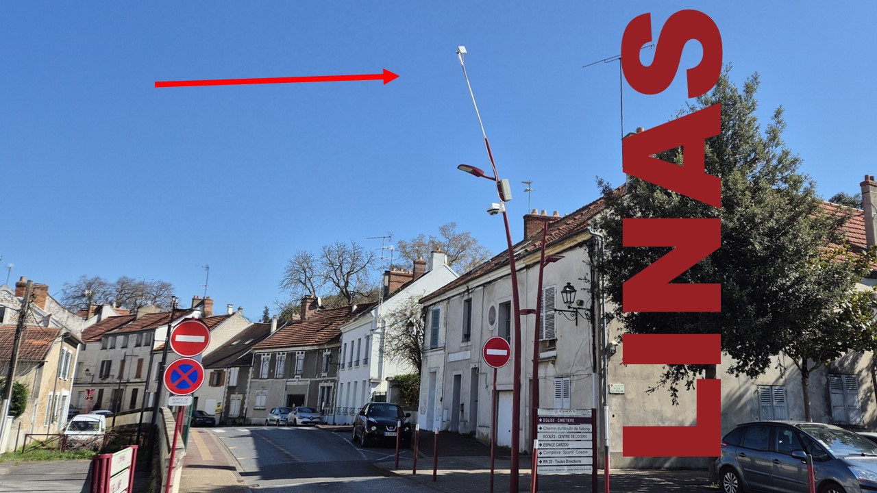 Linas; dégradations de l’environnement urbain