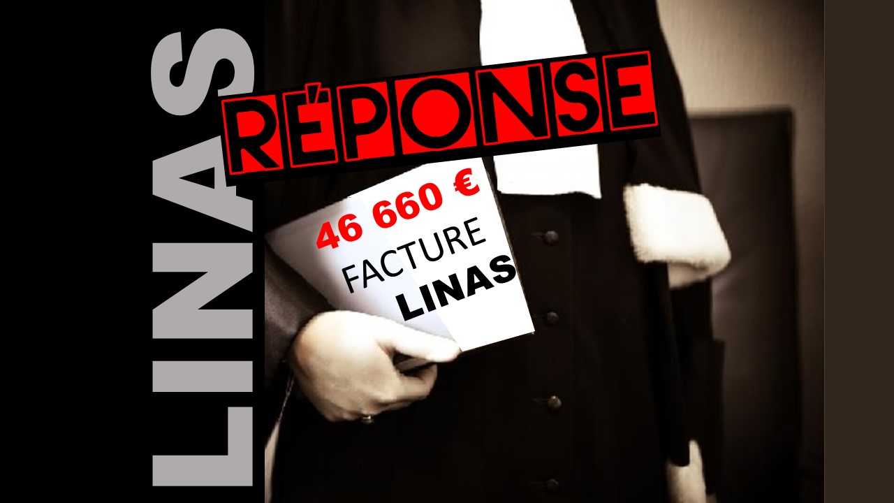 Linas : La facture d’avocat  de 46660 euros