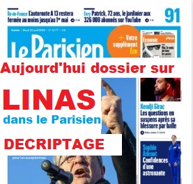 La débâcle de la Mairie de Linas dans un article du parisien