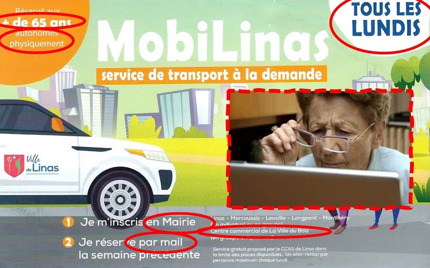 Tromperie sur l’offre de transport à Linas