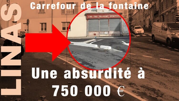 Amateurisme + entêtement + manque de concertation = erreur à 750 000 euros au carrefour de la fontaine