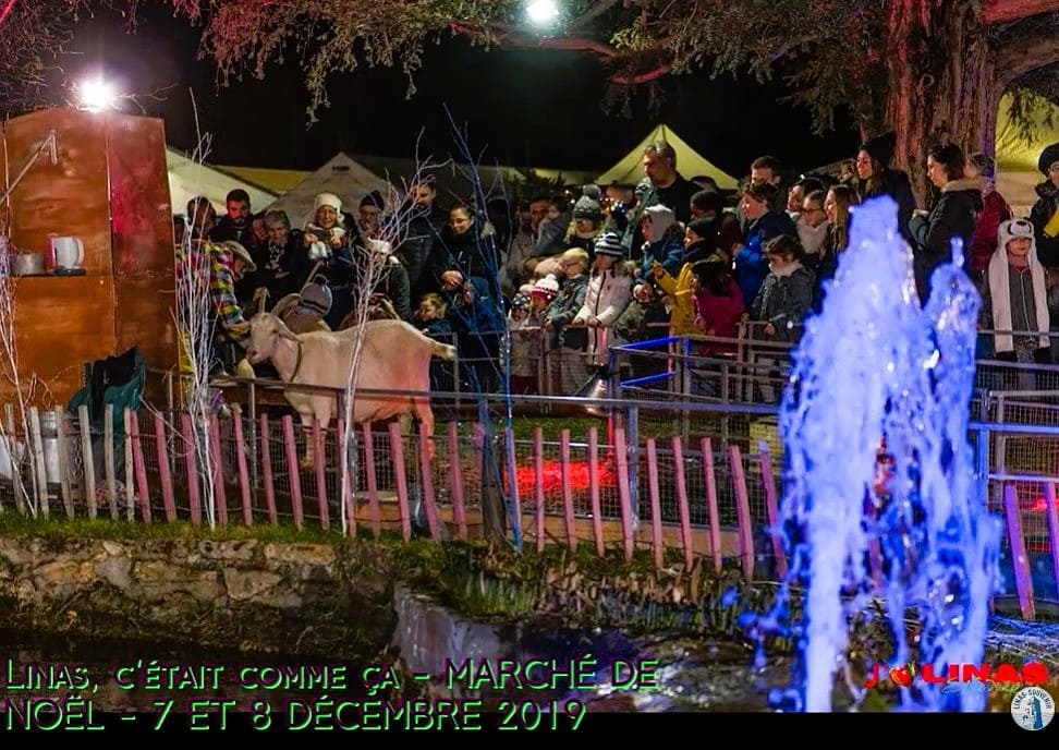 MARCHÉ DE NOËL 7 ET 8 DÉCEMBRE 2019 – Linas, c’était comme ça !